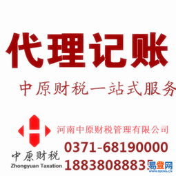 二七易登网代理记账服务 专业高效的财税解决方案